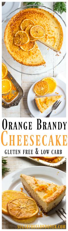 Orange Brandy Cheesecake