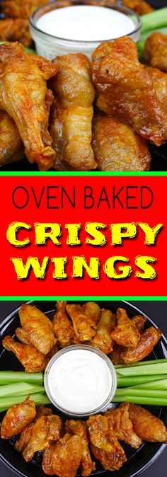 Oven Baked Chicken Wings