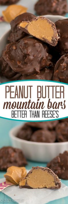 Peanut Butter Mountain Bars