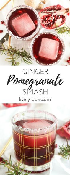 Pomegranate Ginger Smash