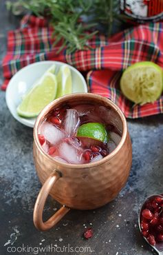 Pomegranate Yule Mule