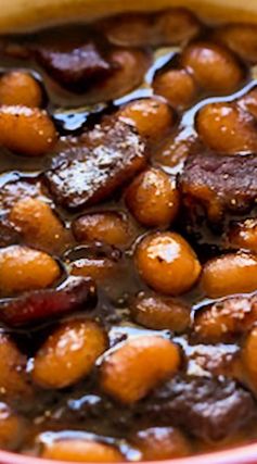 Pressure Cooker Baked Beans