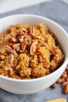 Pumpkin Pie Breakfast Quinoa