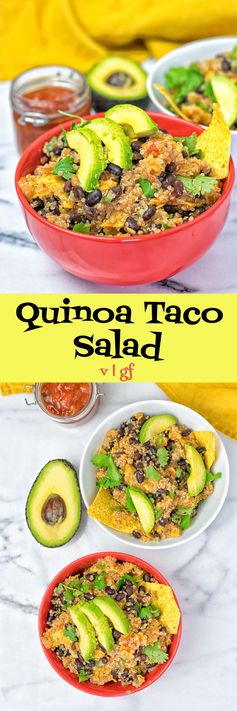 Quinoa Taco Salad [vegan, gf]