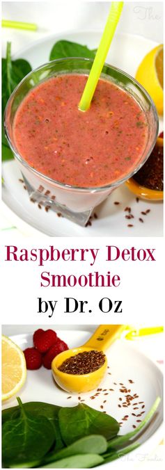 Raspberry Detox Smoothie