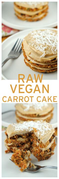 Raw Vegan Carrot Cake