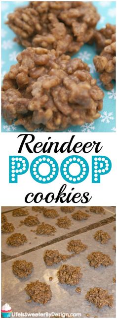 Reindeer Poop Cookies