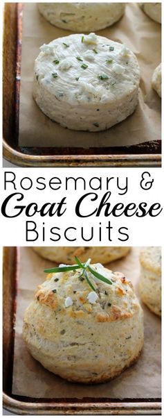 Rosemary Goat Cheese Biscuits