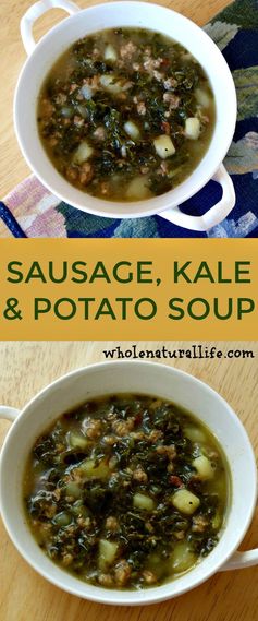 Sausage, Kale and Potato Soup