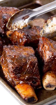 Slow Cooker BBQ Short Ribs