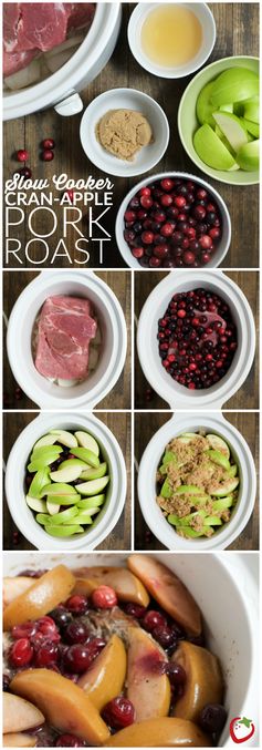 Slow Cooker Cran-Apple Pork Roast