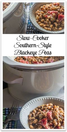 Slow-Cooker Southern-Style Blackeye Peas