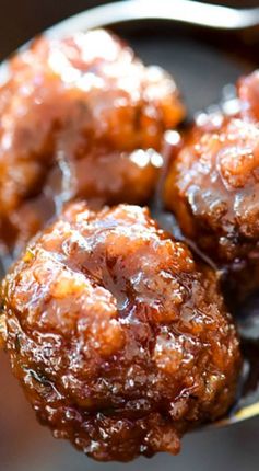 Slow Cooker Sriracha Meatballs