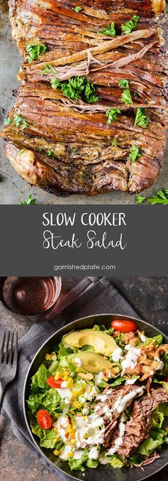 Slow Cooker Steak Salad