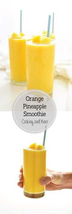 Smoothie Week: Orange Pineapple Smoothie