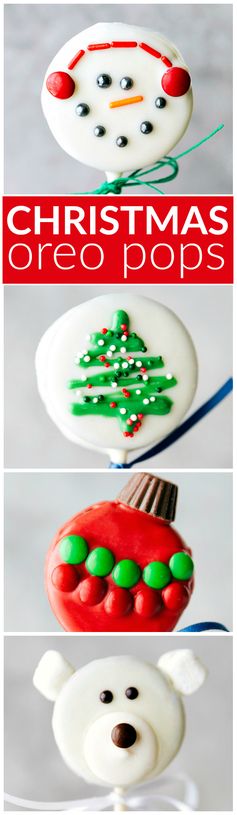 Snowman Pops