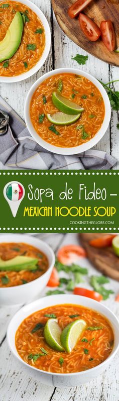 Sopa de Fideo - Mexican Noodle Soup