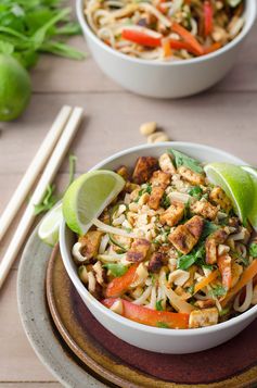 Spicy Vegan Pad Thai