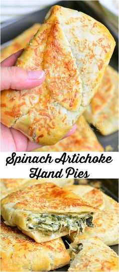 Spinach Artichoke Hand Pies