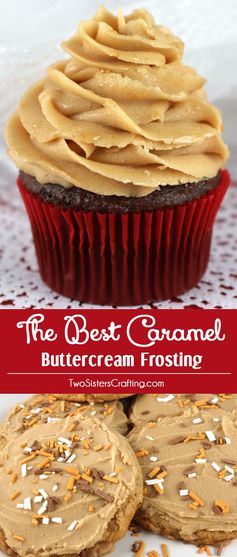 The Best Caramel Buttercream Frosting