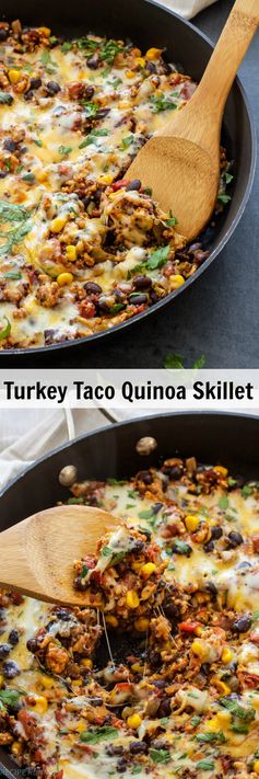 Turkey Taco Quinoa Skillet