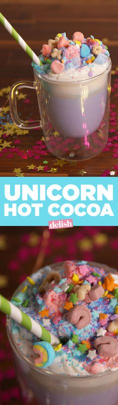 Unicorn Hot Chocolate