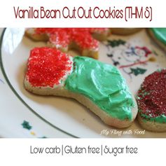 Vanilla Bean Cut Out Cookies (THM S