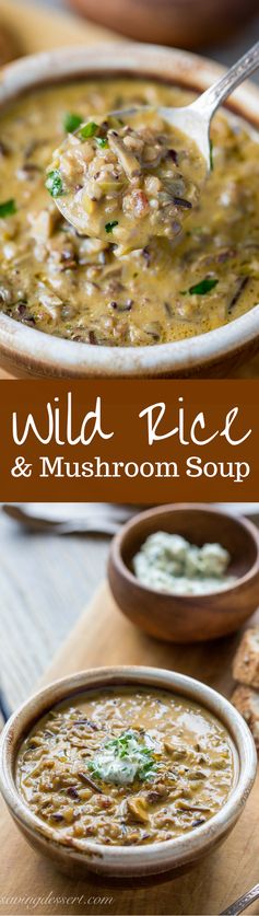 Wild Rice & Mushroom Soup