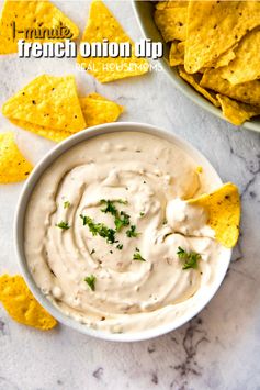 1 Minute French Onion Dip