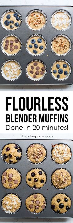 20 minute blender muffins