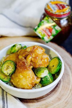 4-ingredient Baked Honey Mustard Chicken