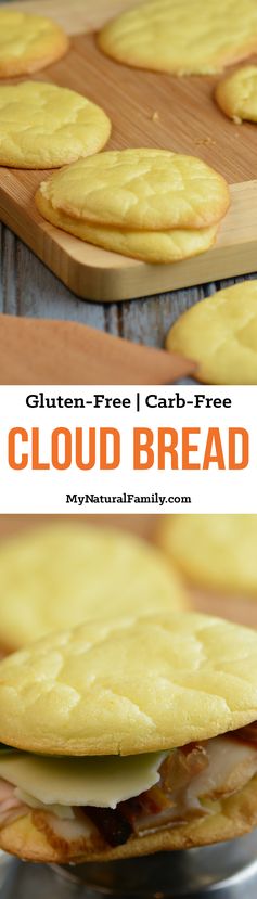 4-Ingredient Cloud Bread Recipe (Gluten-Free, Carb-Free - Plus Ideas of How to Use It