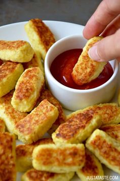 5-Ingredient Baked Cauliflower Tots