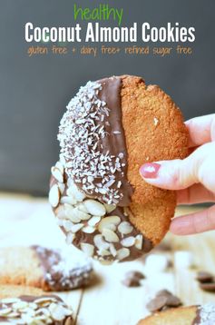 Almond coconut cookie