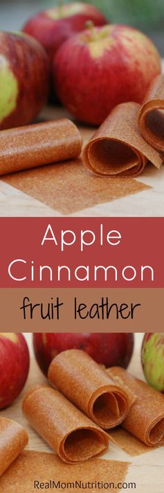 Apple Cinnamon Fruit Leather