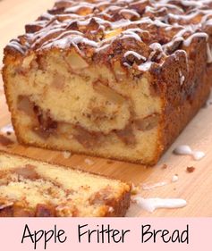 Apple fritter bread