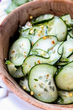 Asian Marinated Cucumber Salad