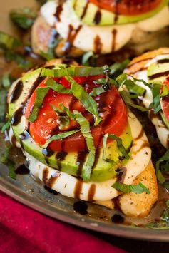 Avocado Caprese Skillet Chicken