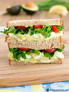 Avocado Egg Salad Sandwich