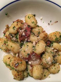 Bacon Parmesan Gnocchi