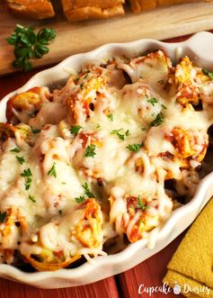 Baked Cheesy Tortellini