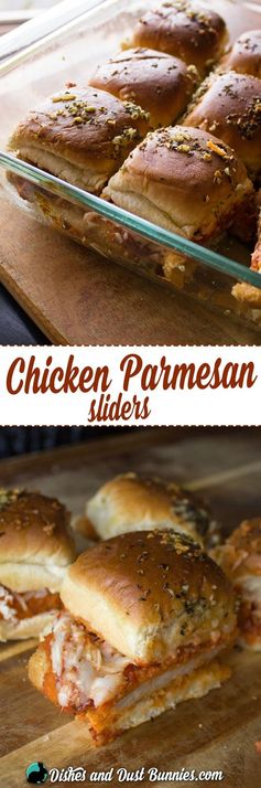 Baked Chicken Parmesan Sliders