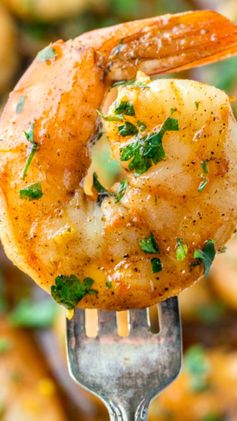 Baked Honey Cajun Shrimp