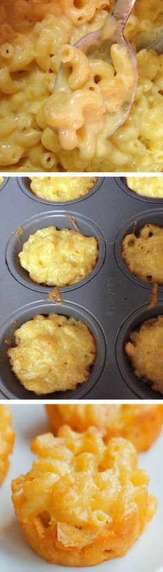 Baked Mac & Cheese Cups To Go