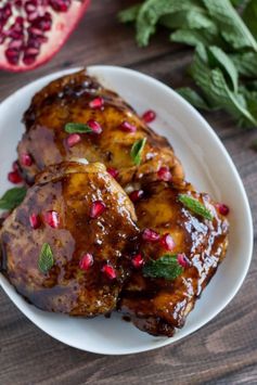 Balsamic and Pomegranate Chicken