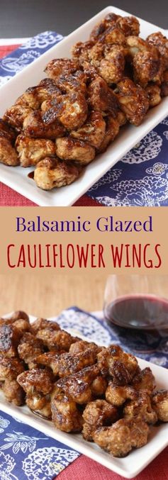 Balsamic Glazed Cauliflower 