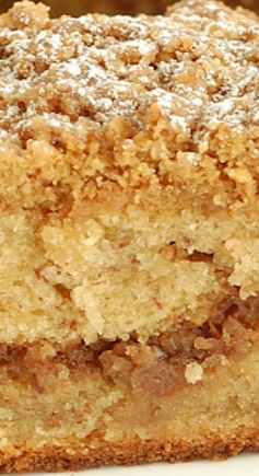 Banana Coffee Cake with Walnut Streusel