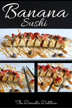 Banana Sushi Roll