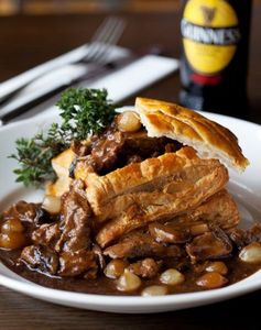 Beef and Guinness Pie