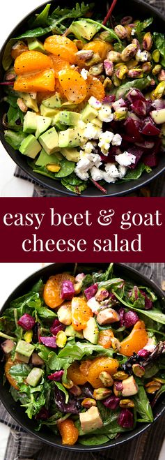 Beet and Goat Cheese Salad